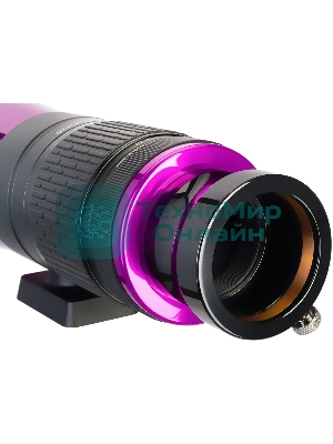 Телескоп Levenhuk Ra FT72 ED рефрактор d72 fl432мм 144x фиолетовый/черный