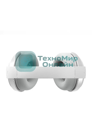 Беспроводные/проводные наушники A4Tech Bloody BH350C белый, полноформатные, Bluetooth + проводной