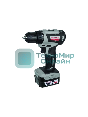 Дрель-шуруповерт ИНТЕРСКОЛ ДА-10/14,4В, 14,4 В, 2 Ач, 38 Нм, бесщеточный