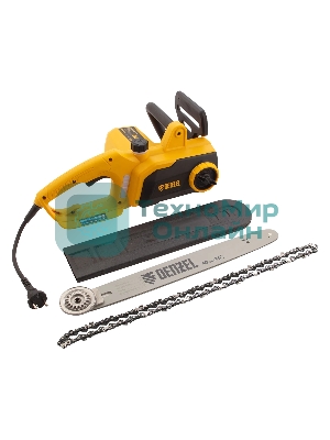 Пила цепная электрическая Denzel EDS-2000P, 2кВт, поперечная, шина 40 см, шаг 3/8, паз 1,3мм, 57зв