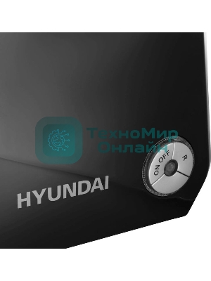 Мясорубка электрическая Hyundai HY-MG4422 черный/серебристый, 1200 Вт, 2.4 кг/мин, реверс, защита от перегрузки, металлический лоток, насадки - 9