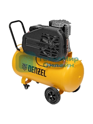 Компрессор воздушный Denzel рем. привод BCI 2200/100, 2,2 кВт, 100 л, 420 л/мин