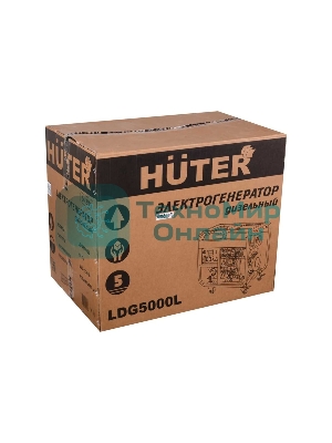 Электрогенератор дизельный Huter LDG 5000L, 3.3 кВт, 82 дБ, 68.7 кг