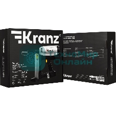 Пистолет гвоздезабивной газовый монтажный Kranz GN95, 95Дж, длина гвоздей 15-40мм, диаметр 2,7-3мм