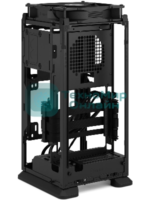 Компьютерный корпус без блока питания Fractal Design Mood, Mini-Tower, 1x180мм, 2xUSB-A 3.0 + 1xUSB 3.2 Type-C, SFX PSU Support, mITX черный