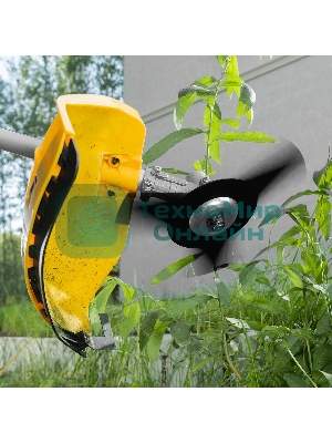 Триммер электрический Denzel TE-1220, 1200 Вт, 380 мм, катушка, диск, разборная штанга