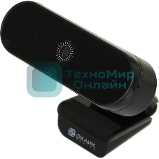 Веб-камера OKLICK OK-C008FH 1920x1080, 30 кадр/с, USB Type-A, микрофон (шумоподавление), автоматическая фокусировка, универсальное крепление
