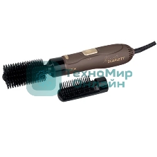 Фен-щётка Scarlett SC-HAS73I14 коричневый/золотистый, 800 Вт, ионизация, 55 мм