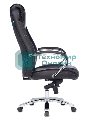 Кресло Бюрократ T-9923SL/BLACK черный, кожа
