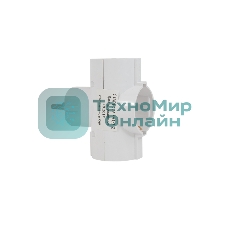 Сетевой адаптер СТАРТ SA1/3-Z, 3 розетки, до 16А, заземление, IP20, белый