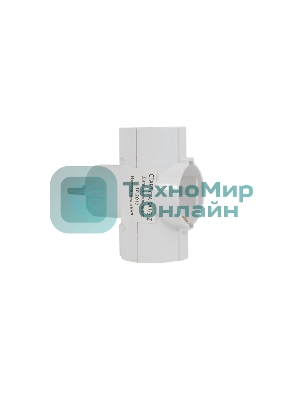 Сетевой адаптер СТАРТ SA1/3-Z, 3 розетки, до 16А, заземление, IP20, белый