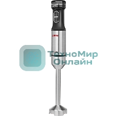 Блендер погружной Aresa AR-1124 серебристый, 800 Вт, плавная регулировка, турбо