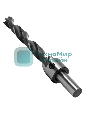 Набор сверл зенкеров Denzel по дереву, 3-10 мм, 7 шт