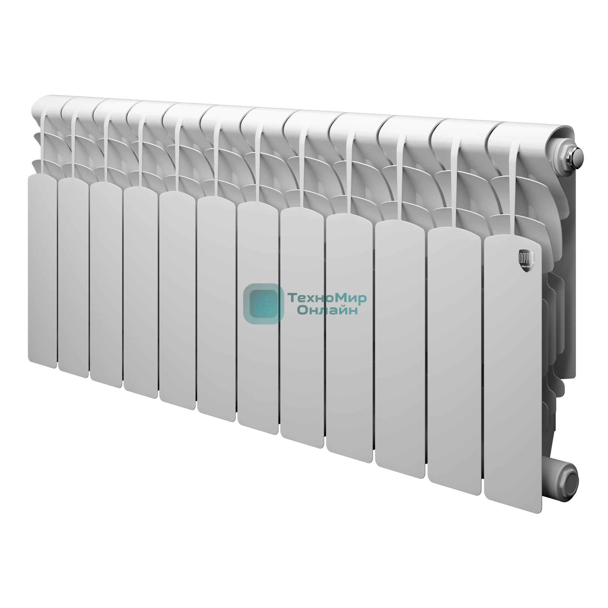 Радиатор алюминиевый Royal Thermo Revolution A 350 - 12 секц.