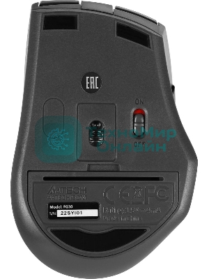 Мышь беспроводная A4Tech Fstyler FG30 серый, 2000 dpi, радиоканал, USB, кнопки - 5