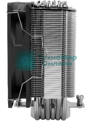 Устройство охлаждения(кулер) Thermalright Burst Assassin 120 SE ARGb Soc-AM5/AM4/1200/1700/1851 серебристый/черный 4-pin 25.6dB Al+Cu 510gr Ret (BA120-SE-ARGb)