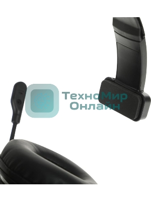 Гарнитура A4Tech HU-11 чёрный, проводная