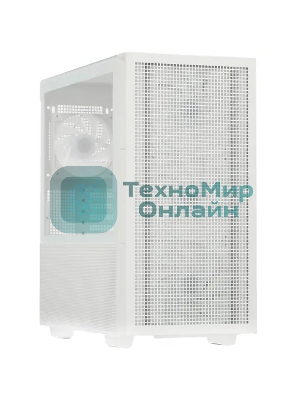 Компьютерный корпус Deepcool CH560 WH без БП, боковое окно (закаленное стекло)