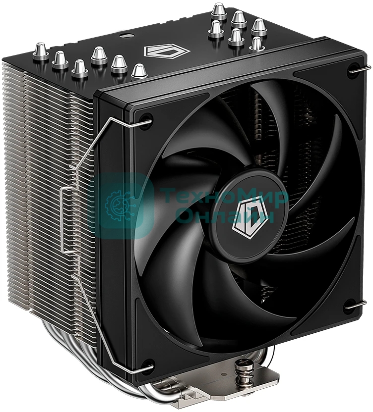 Кулер ID-COOLING SE-610-XT BASIC черный 120мм алюминий/медь 2000rpm 29.85db 4-pin 250W 151мм