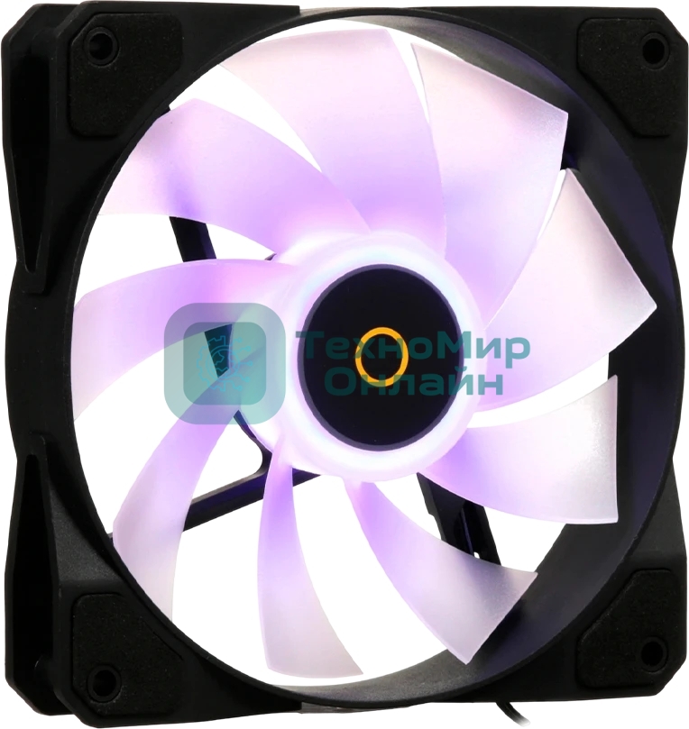 Реверсный вентилятор Fan Ocypus Beta F12 BK ARGB REVERSE BLADE PWM черный