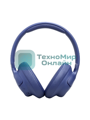 Беспроводные/проводные наушники JBL Tune 730BT синий, полноразмерные, Bluetooth + проводной, быстрая зарядка
