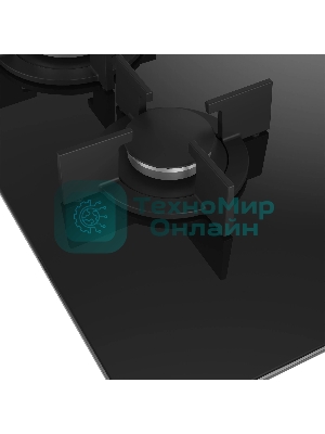 Газовая варочная панель Indesit INGT 61 IC/BK черный