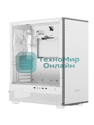 Компьютерный корпус PCCooler IE200 WH, Tempered Glass Full Tower, белый, TG, SPCC, 1x120мм ARGb E-ATX, ATX, mATX, mITX 180/380/220мм 4x2.5