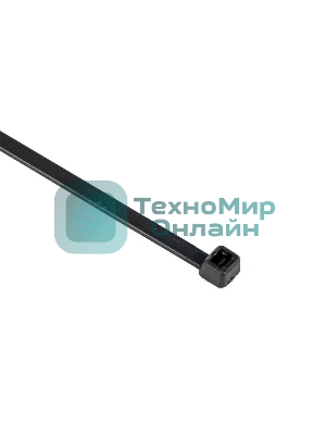 Хомут нейлоновый EKF plc-cb-4.8x200 черный (4,8х200) (100 шт.) EKF Basic