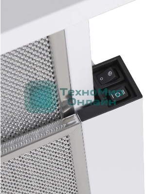 Вытяжка встраиваемая Maunfeld VS Light 60 белый, 60 см, 520 куб. м/ч, 56 дБ