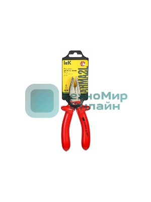 Пассатижи IEK ARMA2L 3 (A2L3-PL20-K2-180) диэлектрические Profi 180 мм 1000В