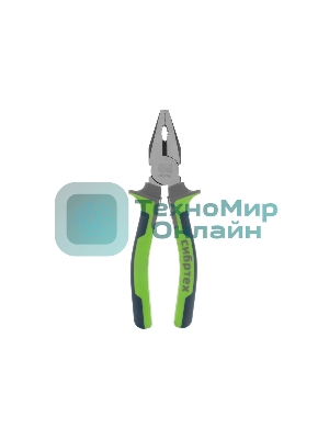 Плоскогубцы комбинированные Сибртех 180 мм, фосфатирование, трехкомпонентные рукоятки