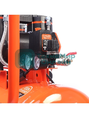 Компрессор поршневой безмасляный Patriot KDS 540 F50 (540 л/мин, 2,8 кВт, 8 бар, 50 л, 2800 об/мин, быстросъем + елочка 1/4)