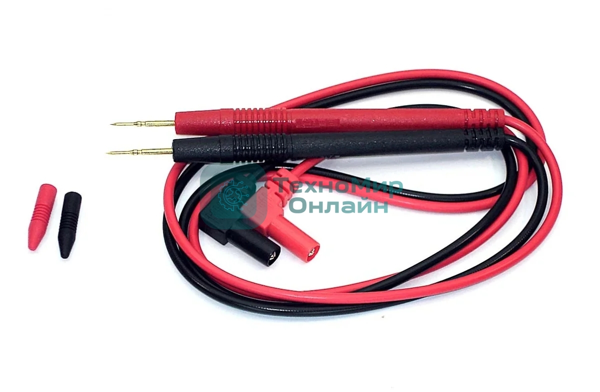 Щупы для тестера LEK-B02 латунный, заострённый наконечник, кабель 95 см oem