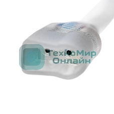 Установочный набор для одностороннего Гибкого неона Neon-night 8х16 мм (шнур питания каучук с диодным мостом и вилкой, заглушка, переходная муфта, игла) 1,5м