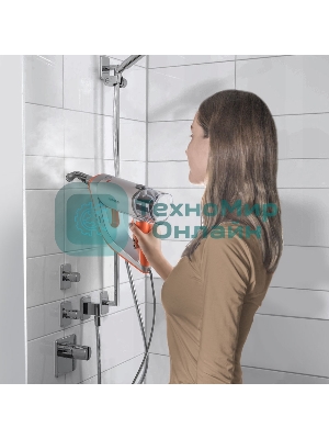 Паровая швабра Endever Odyssey Q-621 белый/оранжевый, 1500 Вт, 0,35 л