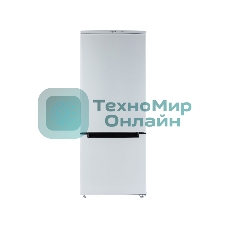 Холодильник Бирюса 551 белый двухкамерный 180/60л морозилка снизу, автоматическое оттаивание