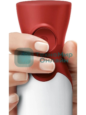 Блендер погружной Bosch MSM64110 450 Вт, белый/красный