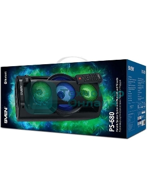 Колонка портативная SVEN АС PS-680 черный 65W 1.0 BT