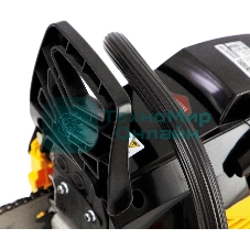 Пила цепная бензиновая Denzel DGS-5218, шина 45 см, 52см3, 3,5 л.с., шаг 0,325, паз 1,5 мм,