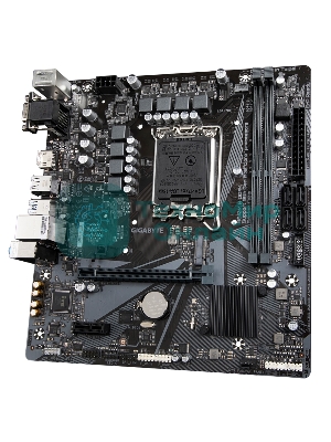 Материнская плата Gigabyte H610M H DDR4 Soc-1700 Intel H610 2xDDR4 mATX AC`97 8ch(7.1) GbLAN+VGA+HDMI