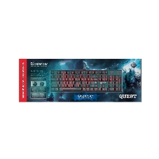 Клавиатура проводная Defender Quest GK-596 RU (45596), USB, черный