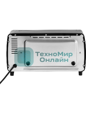 Мини-печь Galaxy Line GL 2625, черный, 8 л, 1000 Вт, таймер на 60 минут, индикатор работы, автоотключение