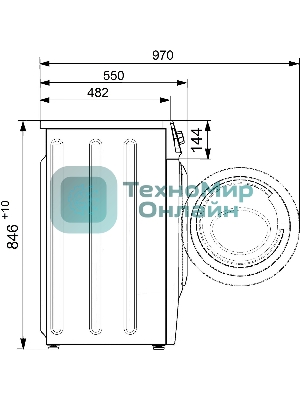 Стиральная машина Atlant СМА 70С105-00 белый, загрузка фронтальная 7 кг, 1000 об/мин., класс: А+++