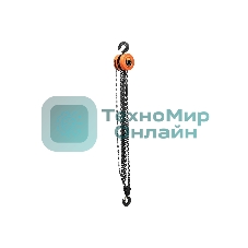 Таль цепная Sparta 3 т, h подъема 3 м, расстояние между крюками 470 мм
