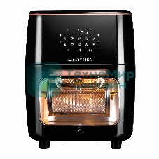 Аэрогриль Galaxy Line GL2523 черный, 2000 Вт, 13 л, сенсор, 10 программ