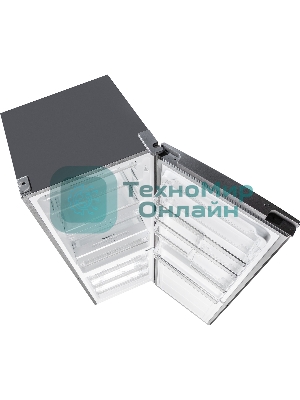 Холодильник DeLonghi DCS 19NFI IS DAMIANO серый двухкамерный 230/100л морозилка снизу, No Frost