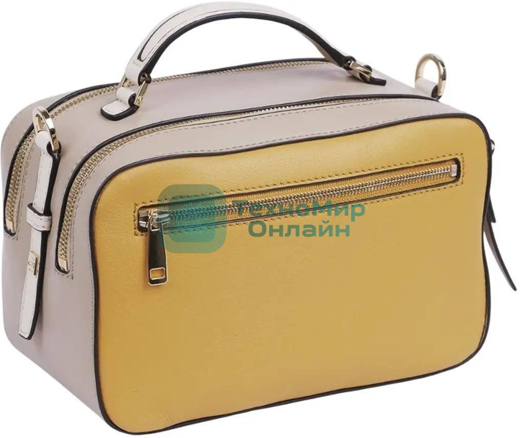 Сумка женская Piquadro Circle BD6656W92/GbE желтый/бежевый натур.кожа