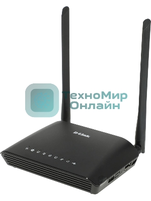 Роутер беспроводной D-Link DIR-620S/RU/B1A N300 черный