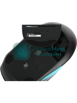 Мышь беспроводная A4Tech Fstyler FG10 черный/синий, 2000 dpi, радиоканал, USB, кнопки - 4