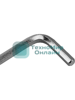 Ключ имбусовый Сибртех hex 4мм 45x закаленный никель